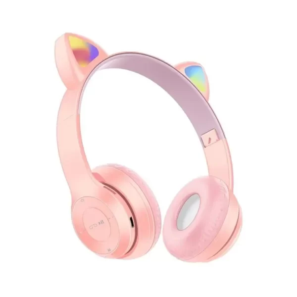 Producto - Auriculares Inalámbricos p47 Gatito Rosa