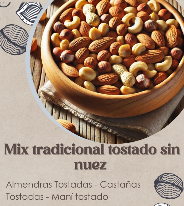 Producto - Mix tradicional tostado sin nuez