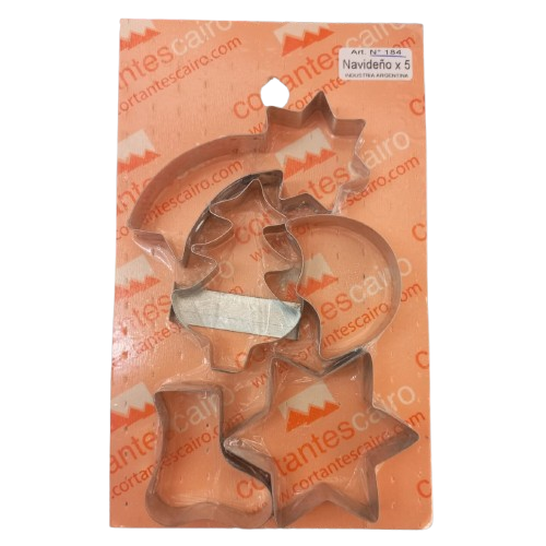 Producto - Set cortantes navideños