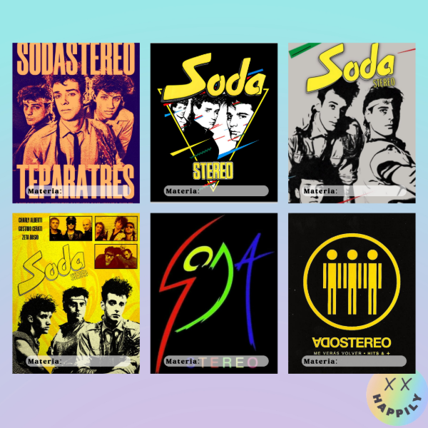 Producto - Caratulas Soda Stereo