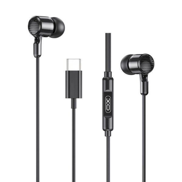Producto - AURICULAR IN EAR TIPO C XO-EP81 NEGRO SUNFLOWER