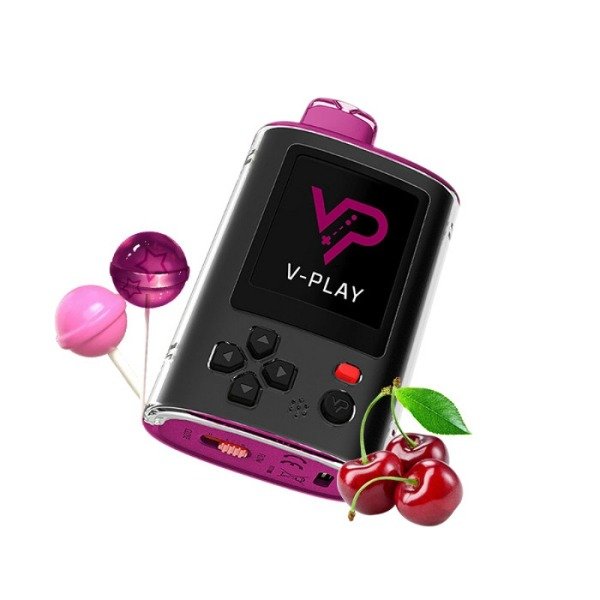 Producto - (POD DESCARTABLE) V-PLAY 20K RETRO GAMES - CHERRY POP