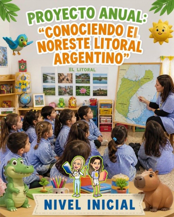 Producto - PROYECTO ANUAL. CONOCIENDO EL NORESTE LITORAL ARGENTINO. NIVEL INICIAL