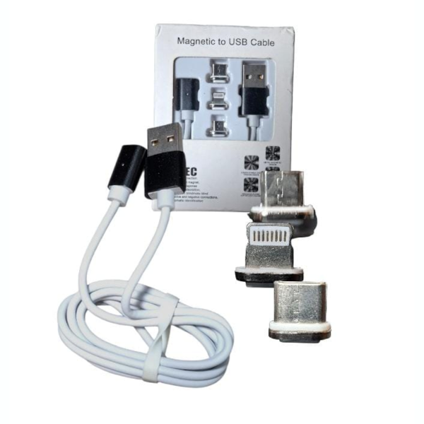 Producto - Cable magnetico a USB (3 fichas)