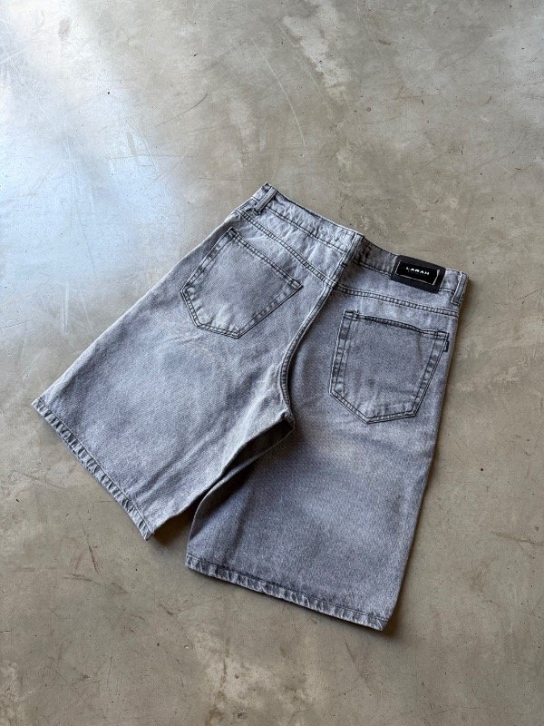 Producto - Bermuda Jean gris humo - 1