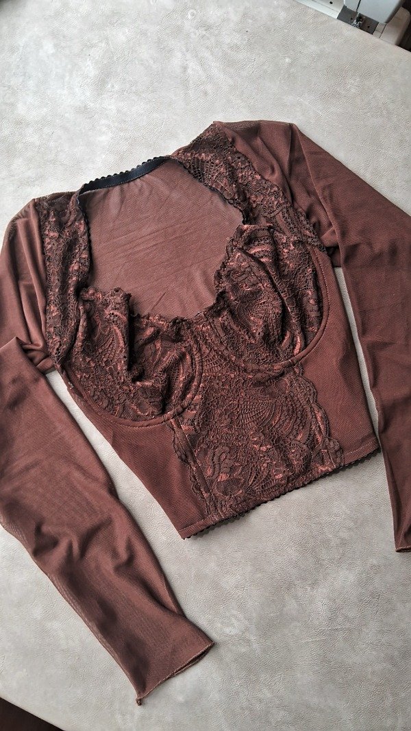 Producto - Corset MIDNIGHT (chocolate)