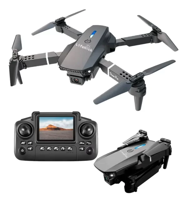 Producto - DRONE E88 ULTRA SCREEN 4 CHANNEL FOLDABLE R/C DRONE