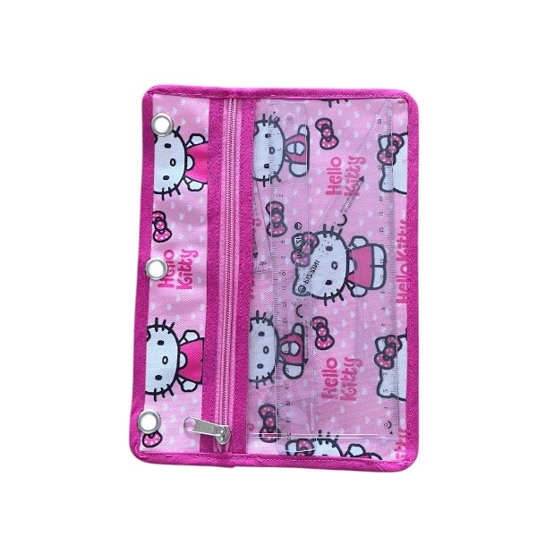 Producto - Cartuchera geometría Kitty Rosa