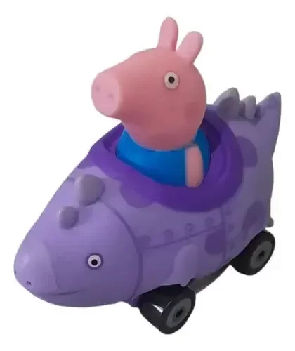 Producto - Peppa Pig Vehiculos Chicos Con Figura Fija George Pig