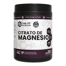 Producto - ONE FIT CITRATO DE MAGNESIO 180 SERV