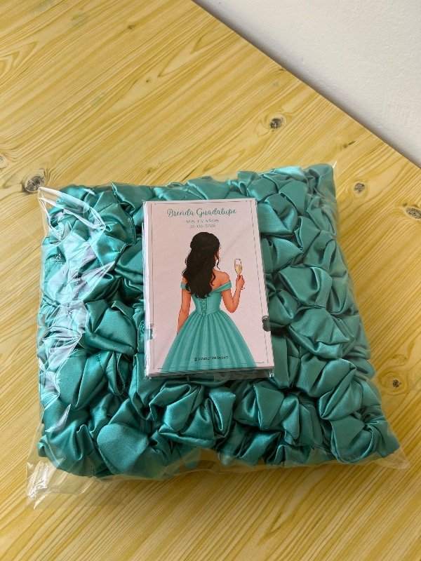 Producto - Tarjeta personalizada para Quinceañera x10 - 8