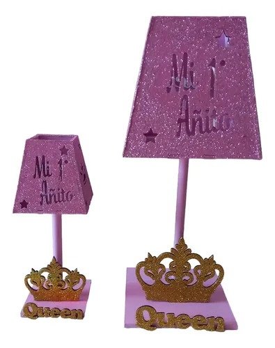 Producto - Centros De Mesa 10u Decorado Jefe En Pañales Con Led - 6