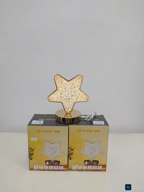Producto - Lámpara de mesa recargable con USB estrella - 2