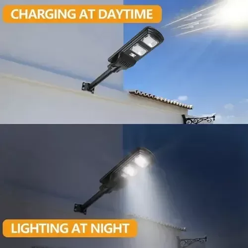 Producto - OT1050 REFLECTOR LED SOLAR JORTAN 150W CON SENSOR DE MOVIMIENTO