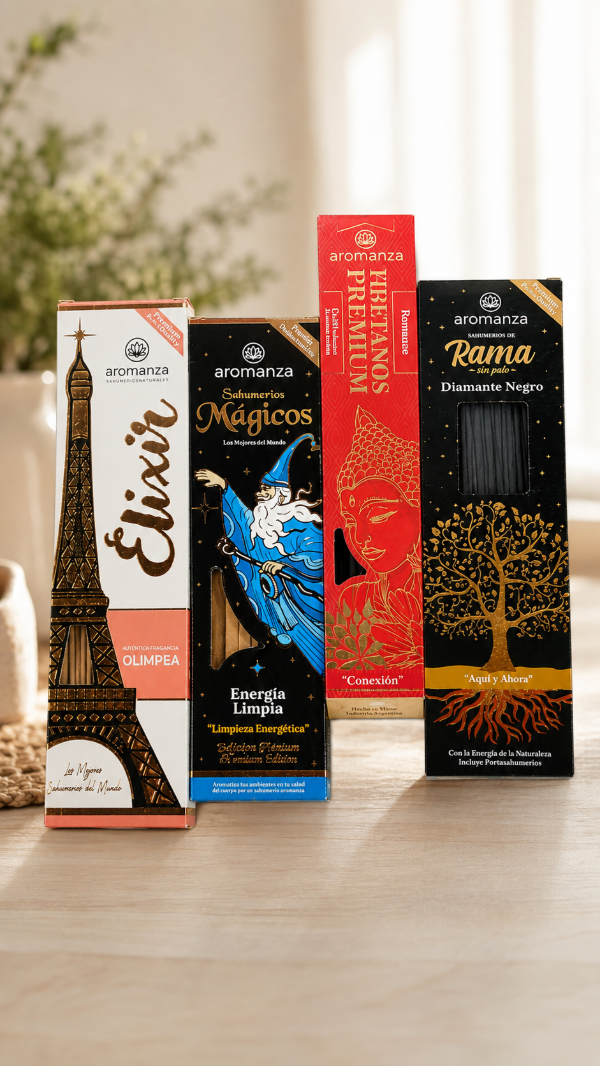 Producto - Sahumerios Aromanza. Linea premium