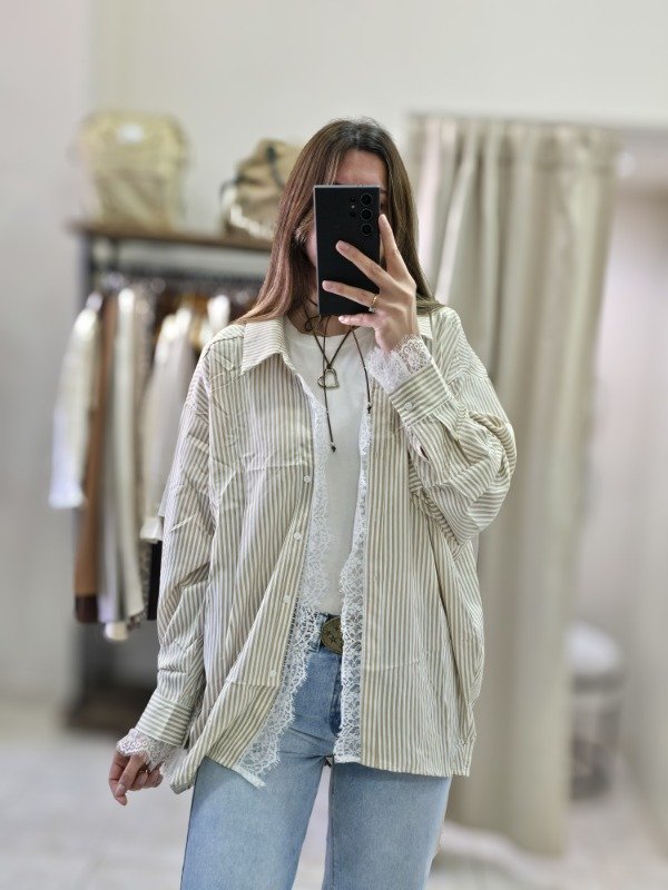Producto - Camisa ELENA beige - 0