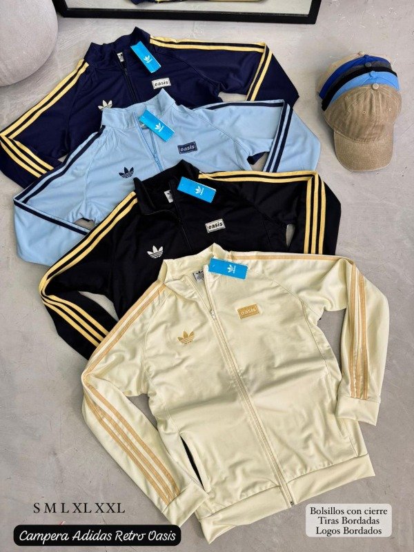 Producto - CAMPERA RETRO OASIS BORDADA