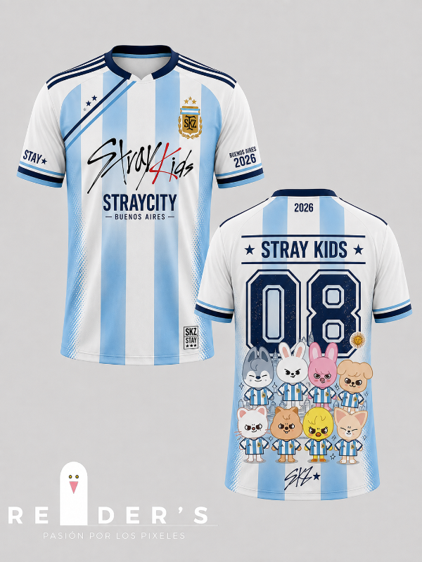 Jersey argentino stray kids — imagen 9