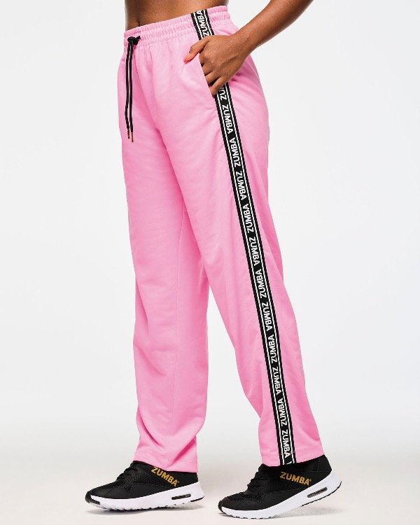 Producto - Victory Straight Leg Track Pants With Side Trim
