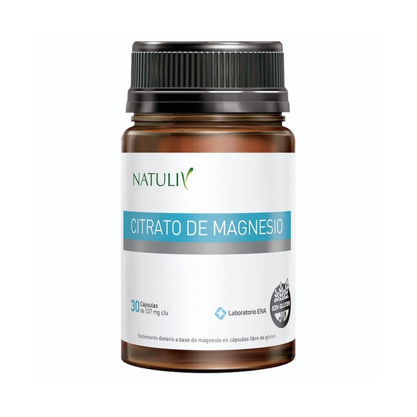 Producto - Citrato de magnesio Natuliv 30 cap