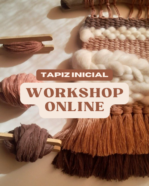 Producto - Workshop Online Tejido en Telar Tapiz Inicial: Guia descargable + Video - 0