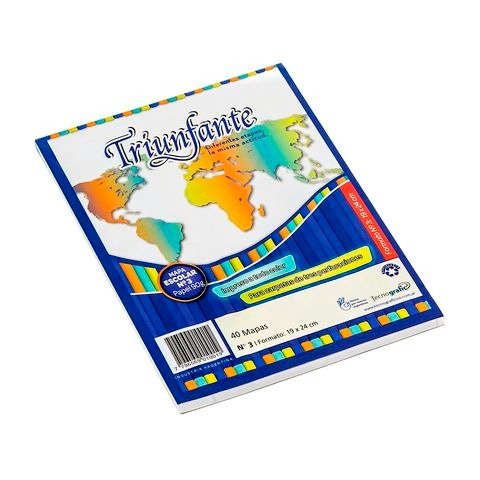 Producto - MAPA CARTA FISICO-POLITICO X40 UNIDADES TRIUNFANTE AME. SUR