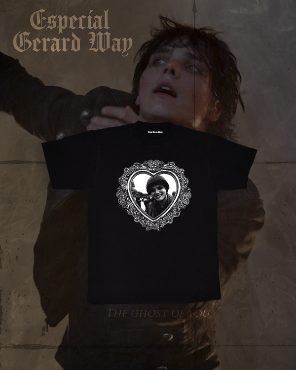 Producto - Remera negra Gerard Way the ghost of you