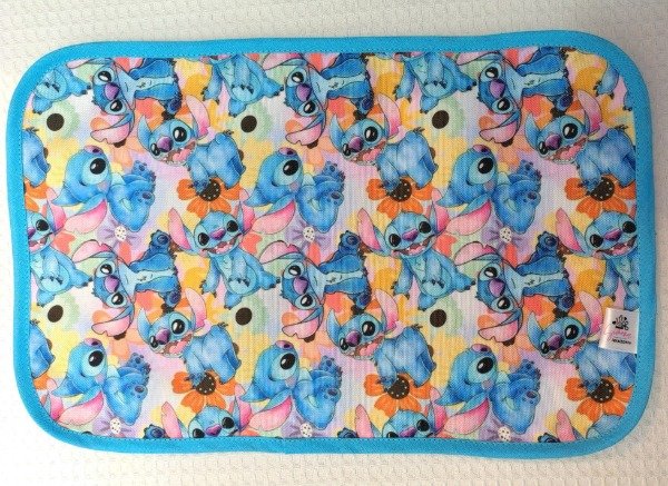 Producto - MANTEL INDIVIDUAL STICH con turquesa