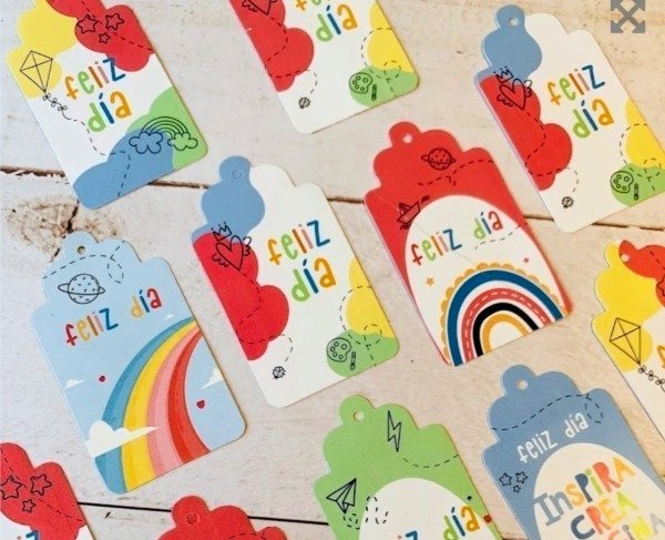 Producto - TAG COLORES -COD. T504