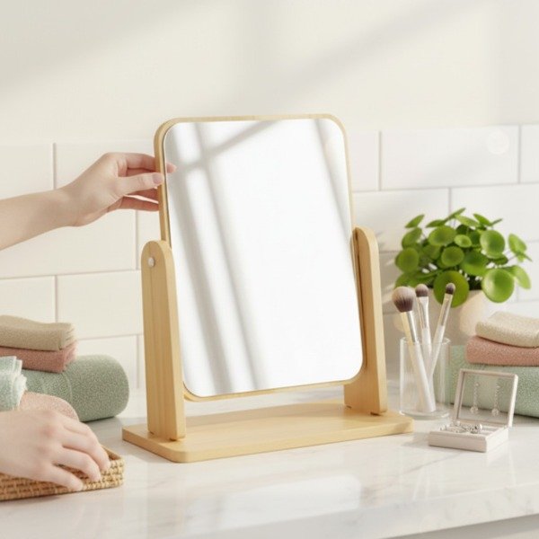Producto - ESPEJO RECTANGULAR SIN AUMENTO 16X21CM