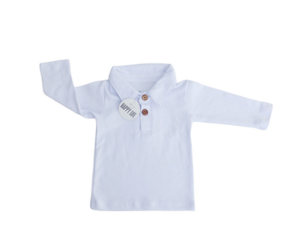 Producto - Remera Piquet - Blanca
