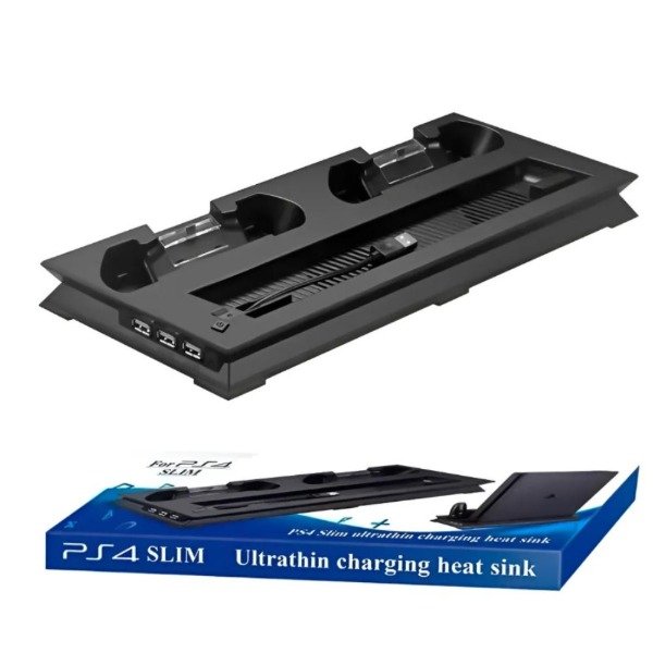 Producto - BASE MULTIFUNCION PS4 SLIM C/ REFRIGERACION y CARGA