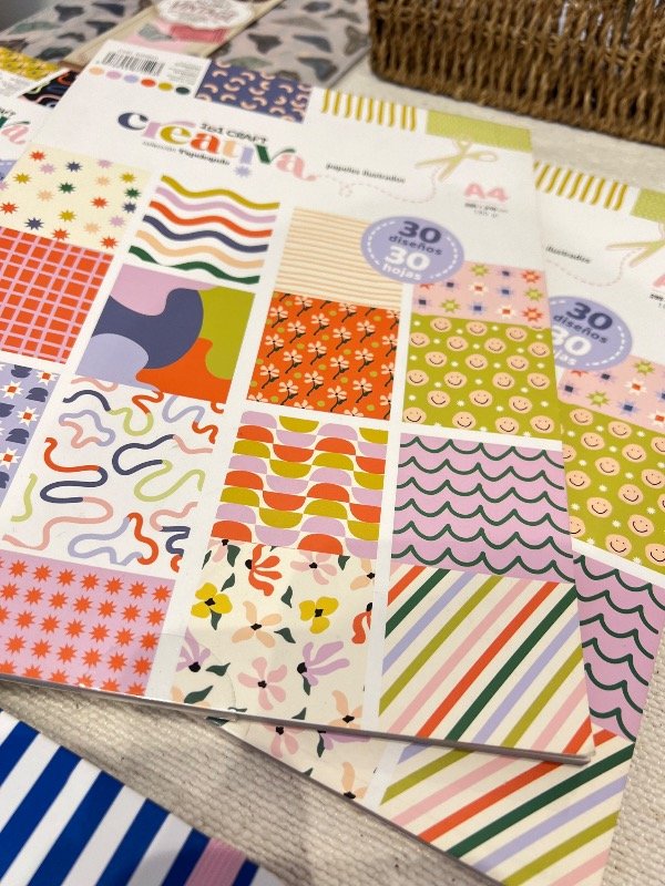Producto - Papeles ilustrados creativa A4 - 7