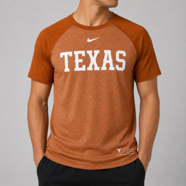 Producto - Nike Hombre TEXAS LONGHORNS  JASPEADO NARANJA