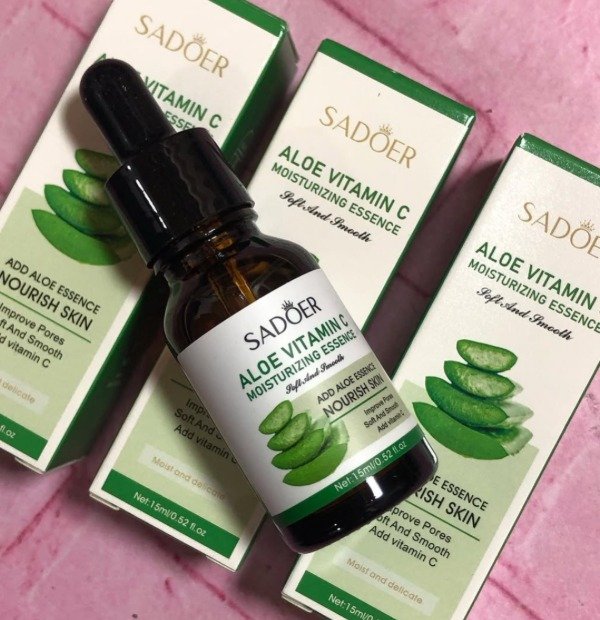 Producto - SERUM FACIAL DE ALOE VERA HIDRATANTE CON VITAMINA SADOER