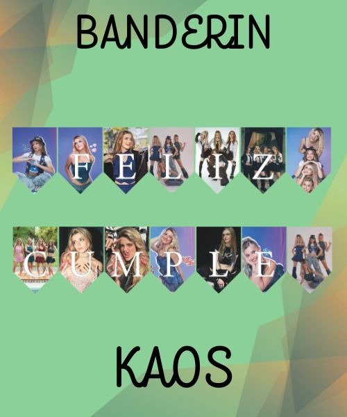Producto - Banderin KAOS