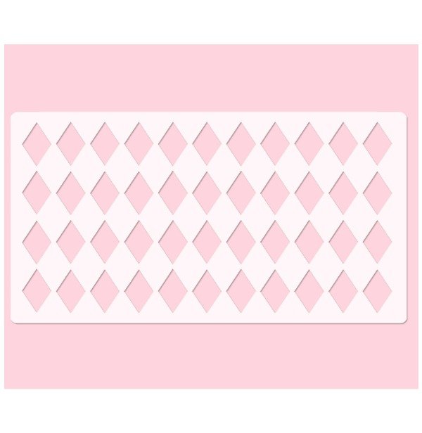 Producto - Stencil para Torta Rombos