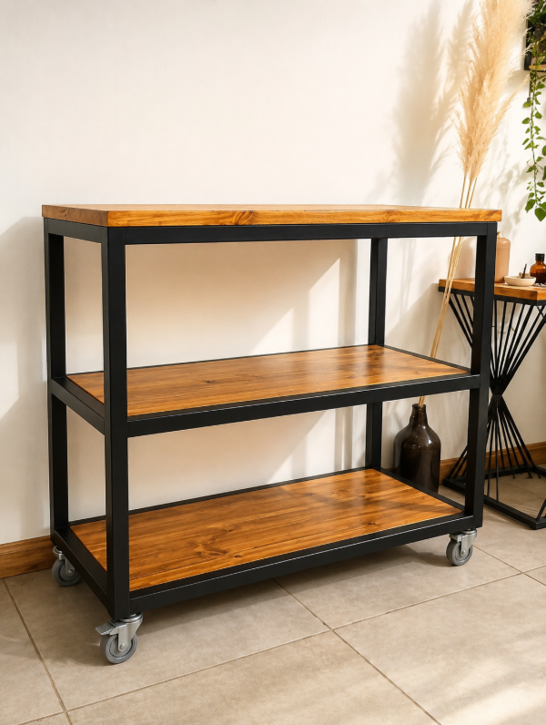 Producto - Isla de cocina charly. Barra con ruedas - 2