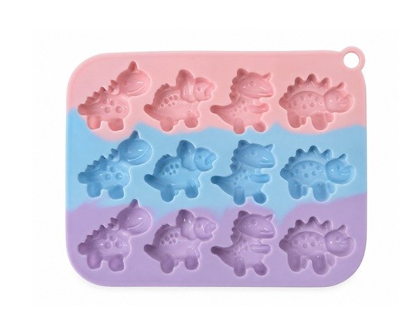 Producto - Molde silicona dinosaurios 5cm aprox - 1