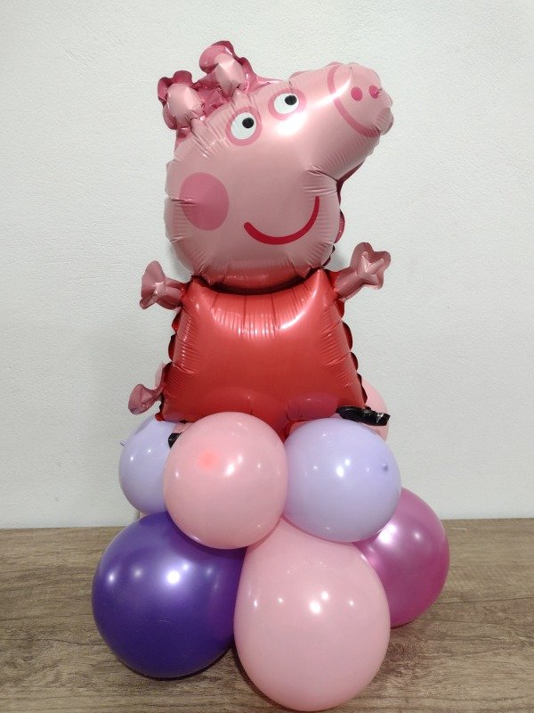 Producto - BASE CON GLOBOS PEPPA PIG