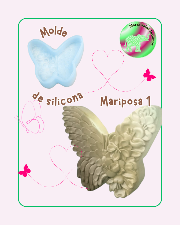 Producto - Mariposa Grande        molde de silicona