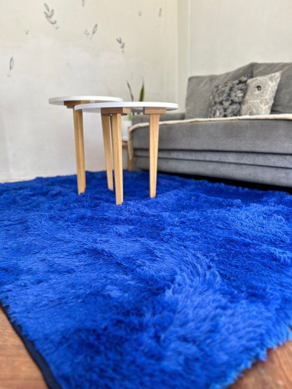 Producto - ALFOMBRA AZUL MEDIANA