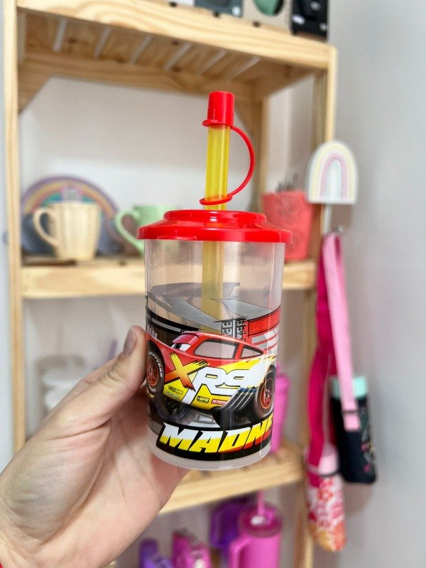 Producto - Vaso mini corrugado CARS