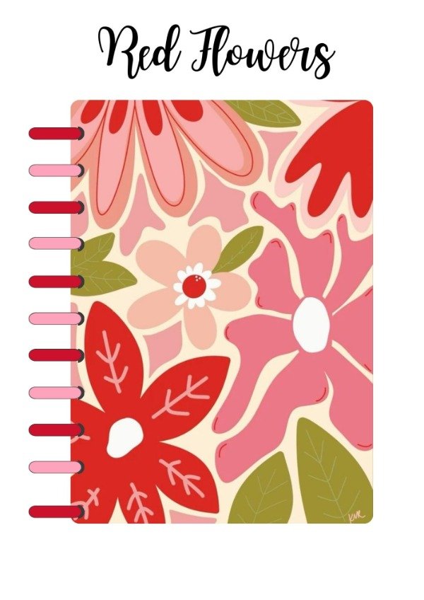 Producto - Cuadernillo Red Flowers