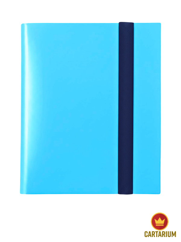 Producto - Binder Carpeta Cartarium Color Azul Cian 4 160 Cartas TCG Standard