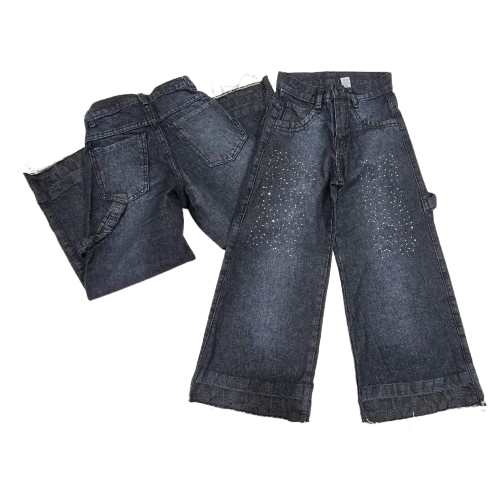 Producto - Jean Gris con Brillos