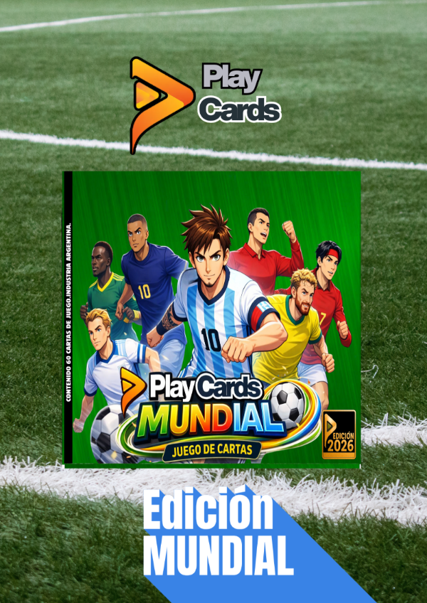 Producto - Juego de mesa PLAYCARDS MUNDIAL