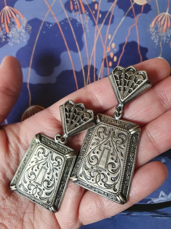 Producto - Aros Clips 80s Oversized Faux Déco