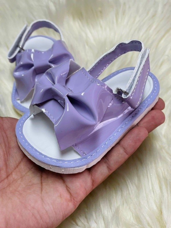Producto - SANDALIAS MOÑO LILA