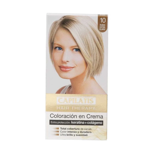 Producto - TINTURA CAPILATIS 10.1 RUBIO EXTRA CLARO CENIZA